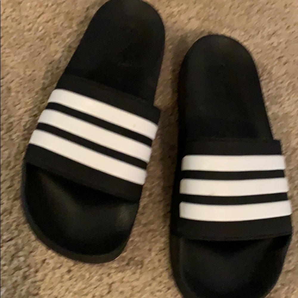 Men’s size 11 never worn adidas slides